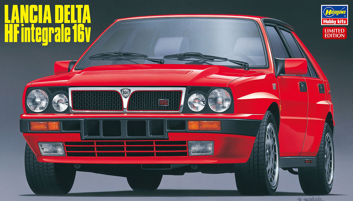 Hasegawa 20331 Lancia Delta Hf Integrale 16V 1/24 Japanese Plastic Model Kit- Japan Figure Store - #1 Bring To You The Best Japanese Goods