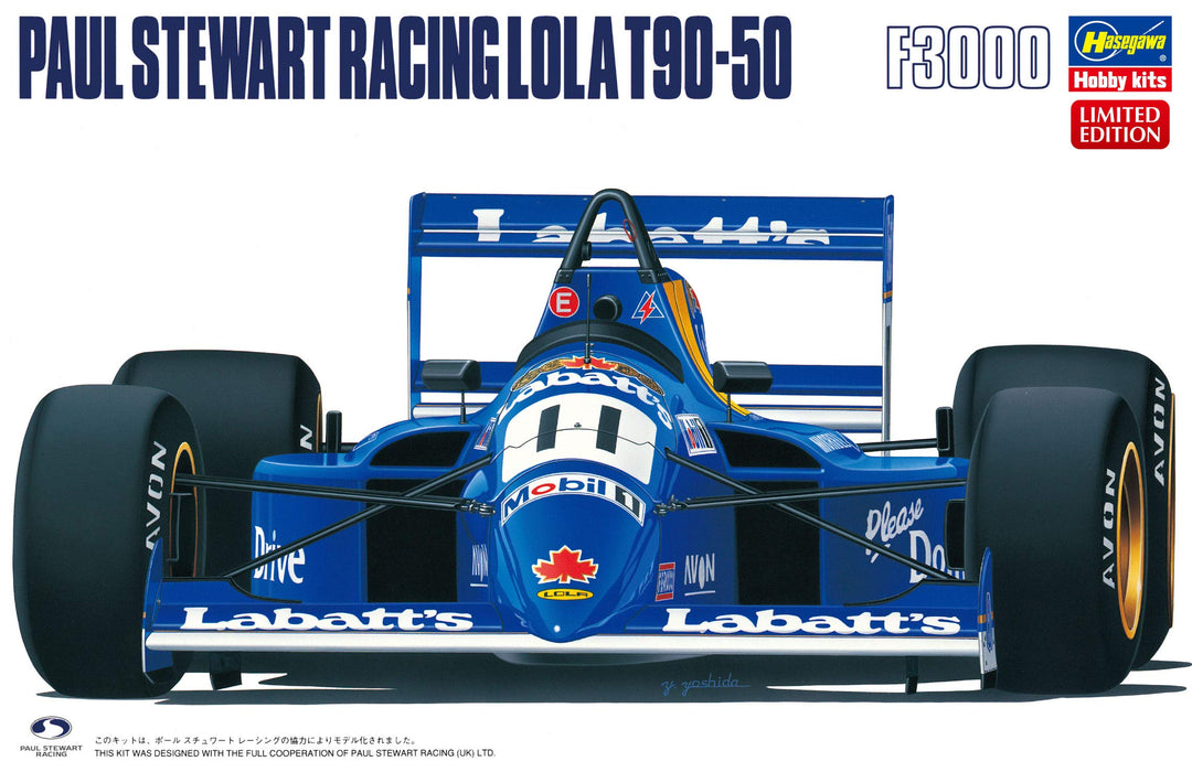 Hasegawa 20429 Paul Stuart Racing Lola T90-50 1/24 Japanese Racing Car Model- Japan Figure Store - #1 Bring To You The Best Japanese Goods