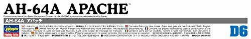 Hasegawa Ah-64a Apache Plastic Model- Japan Figure Store - #1 Bring To You The Best Japanese Goods