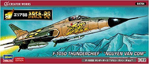 Hasegawa Area88 F-105d Thunderchief 'nguyen Van Chom' Plastic Model Kit- Japan Figure Store - #1 Bring To You The Best Japanese Goods