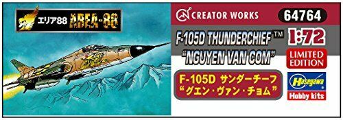 Hasegawa Area88 F-105d Thunderchief 'nguyen Van Chom' Plastic Model Kit- Japan Figure Store - #1 Bring To You The Best Japanese Goods