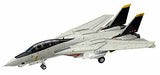 Hasegawa Area88 F-14a Tomcat 'mickey Simon' Plastic Model Kit - Japan Figure