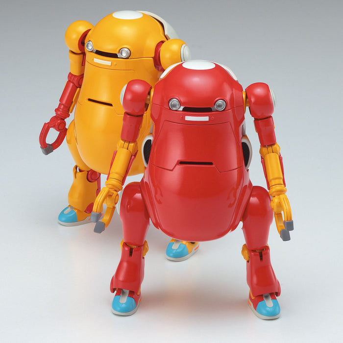 HASEGAWA Cw09 Mechatrowego No. 1 Red & Yellow 1/35 Scale Kit 4967834645097- Japan Figure Store - #1 Bring To You The Best Japanese Goods