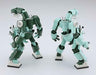 Hasegawa Cw21 Mechatrobot Chubu 01 Light Green & Green Set 1/35 Plastic Model- Japan Figure Store - #1 Bring To You The Best Japanese Goods