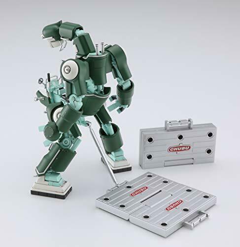 Hasegawa Cw21 Mechatrobot Chubu 01 Light Green & Green Set 1/35 Plastic Model- Japan Figure Store - #1 Bring To You The Best Japanese Goods