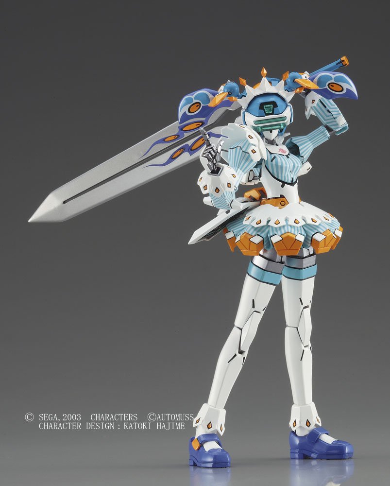 Hasegawa Cyber Troopers Virtual-On Tf-14 B/C+ Fei Yen [Final 14 Special] Blue Panic 1/100 Scale Plastic Model Vr11- Japan Figure Store - #1 Bring To You The Best Japanese Goods