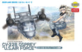 HASEGAWA 60506 Cv-22B Osprey U.S. Air Force Eggplane Egg Plane Series- Japan Figure Store - #1 Bring To You The Best Japanese Goods