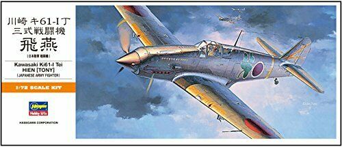 Hasegawa Kawasaki Ki-61 Tei Hien Tony Plastic Model- Japan Figure Store - #1 Bring To You The Best Japanese Goods