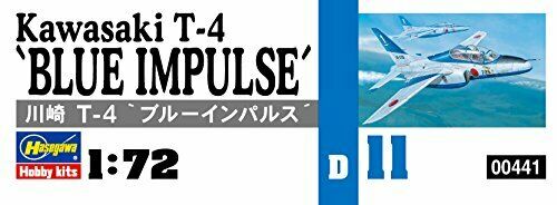 Hasegawa Kawasaki T-4 Blue Impulse 2002 Plastic Model- Japan Figure Store - #1 Bring To You The Best Japanese Goods