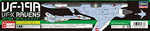 Hasegawa Macross Plus Vf-19a 'vf-x Ravens' 1/48 Scale Plastic Model- Japan Figure Store - #1 Bring To You The Best Japanese Goods