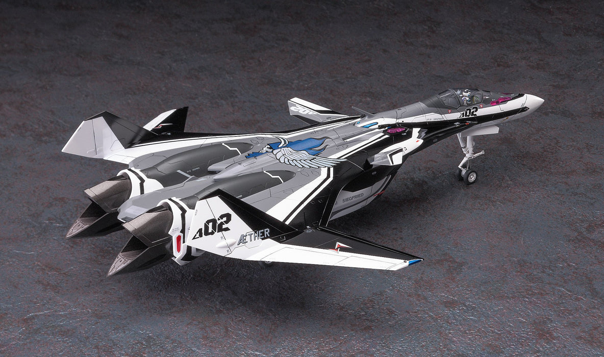 HASEGAWA 65844 Macross Delta The Movie Vf-31F Siegfried Messer / Hayate W/ Lill Draken 1/72 Scale Kit- Japan Figure Store - #1 Bring To You The Best Japanese Goods