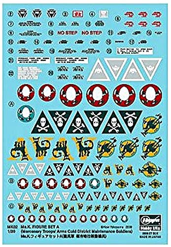 Hasegawa Maschinen Krieger Ma.K. Figure Set 1/20 Scale Plastic Model Mk02- Japan Figure Store - #1 Bring To You The Best Japanese Goods