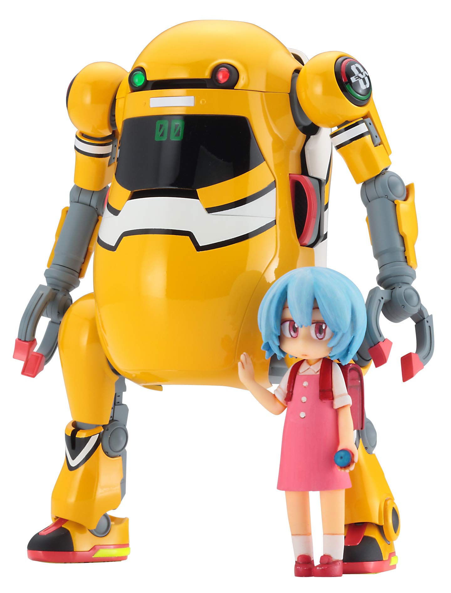 Hasegawa Mechatro Wego Eva Collaboration Series Vol.1 Zerogouki + Rei Ayanami (Resin Kit) 1/20 Scale Color-Coded Plastic Model Sp472- Japan Figure Store - #1 Bring To You The Best Japanese Goods