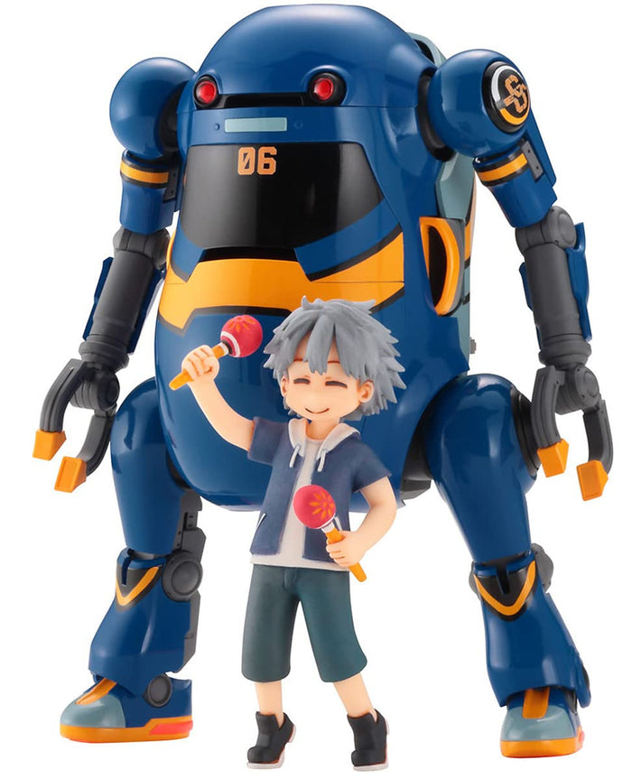 Hasegawa Mechatrowego Eva Collaboration Series Vol. 4 Marksix + Nagisa Kaworu 1/20 Scale Color-Coded Plastic Model Sp510- Japan Figure Store - #1 Bring To You The Best Japanese Goods