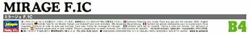 Hasegawa Mirage F.1c Plastic Model- Japan Figure Store - #1 Bring To You The Best Japanese Goods