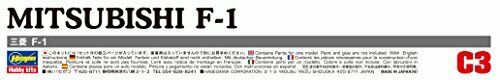 Hasegawa Mitsubishi F-1 Plastic Model- Japan Figure Store - #1 Bring To You The Best Japanese Goods