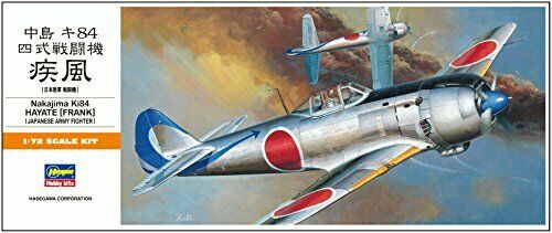 Hasegawa Nakajima Ki84 Hayate Frank Plastic Model- Japan Figure Store - #1 Bring To You The Best Japanese Goods