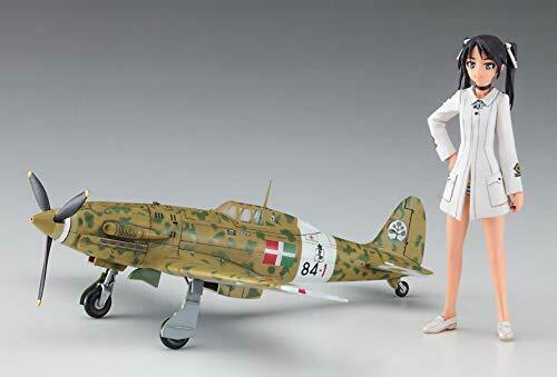 Hasegawa Strike Witches 1/20 Francesca Resin Kit W/macchi C.202 Folgore 1/72 Kit- Japan Figure Store - #1 Bring To You The Best Japanese Goods