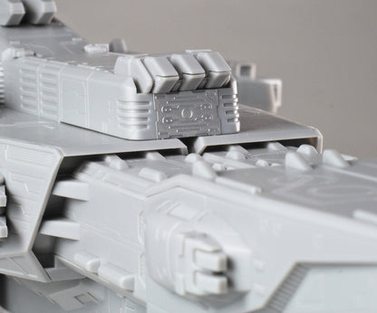 Hasegawa Super Dimension Fortress Macross Do You Remember Love Sdf-1 Macross Fortress Ship Detail Up Etching Parts 1/4000 Scale Plastic Model Parts Qg61- Japan Figure Store - #1 Bring To You The Best Japanese Goods