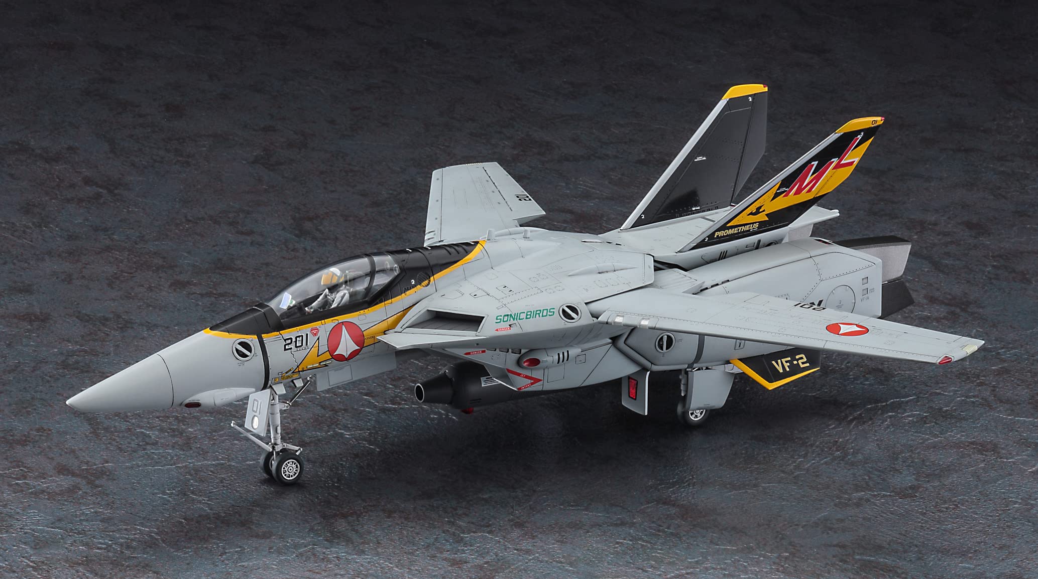 HASEGAWA 1/48 Vf-1A Valkyrie Vf-2 Sonicbirds Plastic Model- Japan Figure Store - #1 Bring To You The Best Japanese Goods