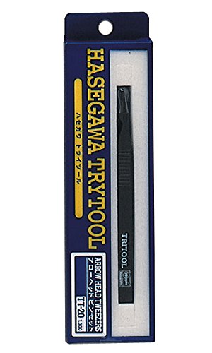 HASEGAWA Tt-20 Arrow Head Tweezers- Japan Figure Store - #1 Bring To You The Best Japanese Goods