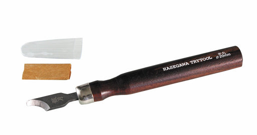 Hasegawa 20mm Half Round Blade Banshu Knife Series TT112 Plastic Model Tool- Japan Figure Store - #1 Bring To You The Best Japanese Goods