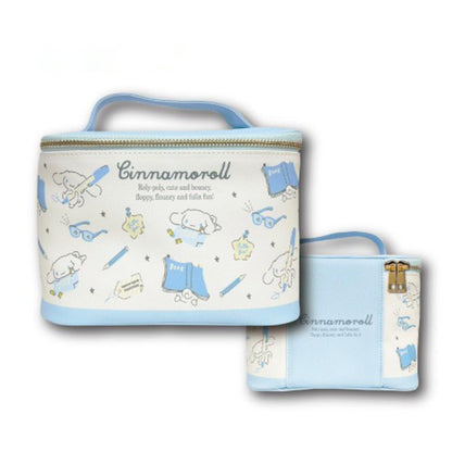 Hatakeyamashoji Japan Makeup Case Vanity Pouch Flyer Pattern Cinnamoroll- Japan Figure Store - #1 Bring To You The Best Japanese Goods