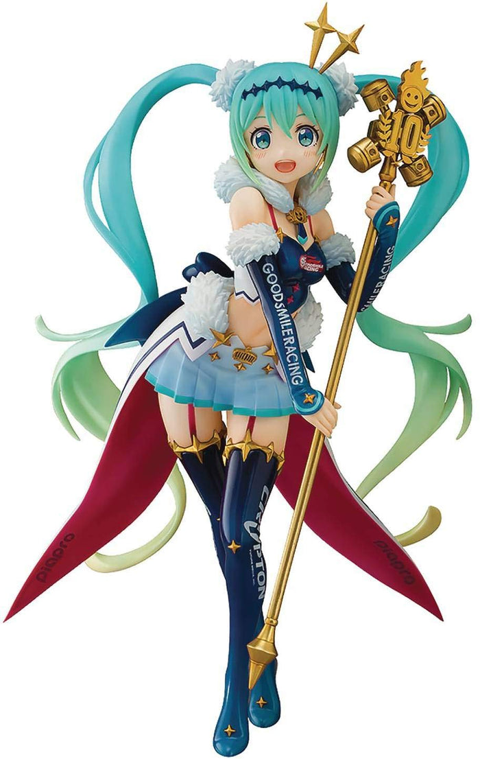 Aquamarine Hatsune Miku Racing Miku 2018 1/7 Scale Figure Japan- Japan Figure Store - #1 Bring To You The Best Japanese Goods