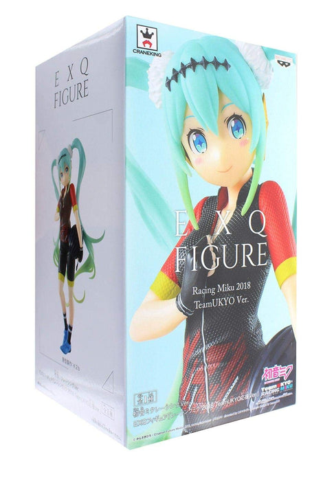 Hatsune Miku Racing Ver. Exq Figure Japan - Racing Miku 2018 Team Ukyo Support Ver.- Japan Figure Store - #1 Bring To You The Best Japanese Goods
