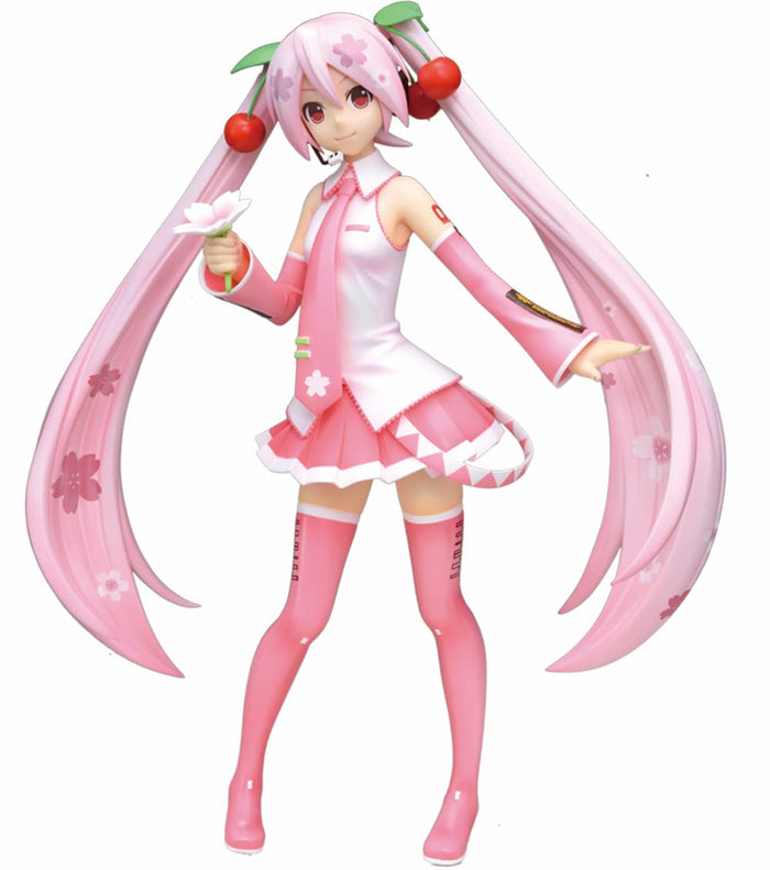 Sega Hatsune Miku Sakura Miku Super Premium Figure - Made In Japan- Japan Figure Store - #1 Bring To You The Best Japanese Goods