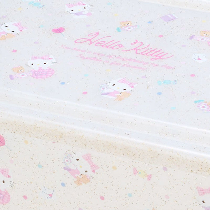 Hello Kitty Storage Case L With Lid- Japan Figure Store - #1 Bring To You The Best Japanese Goods