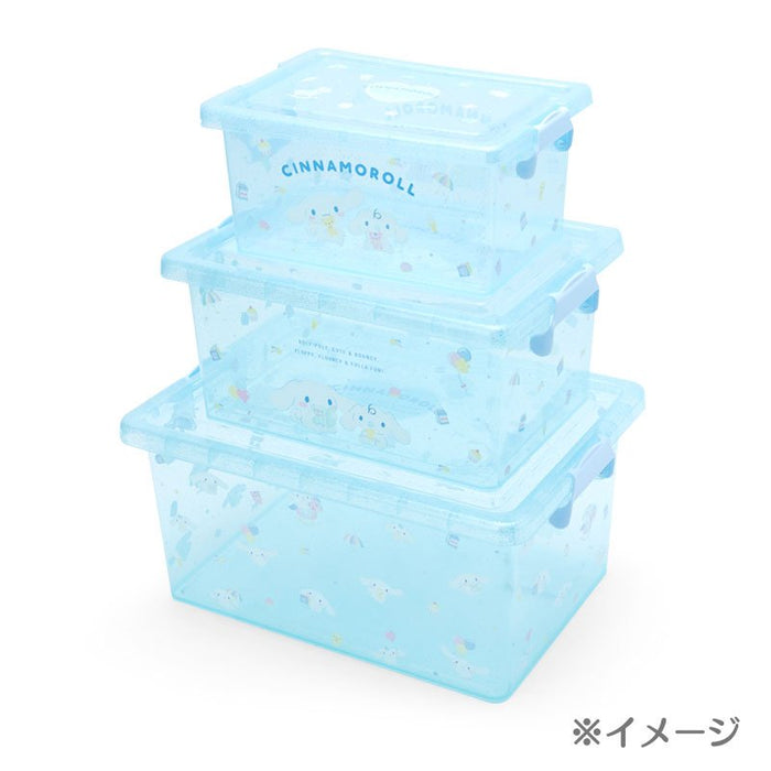 Hello Kitty Storage Case L With Lid- Japan Figure Store - #1 Bring To You The Best Japanese Goods