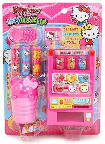 Hello Kitty Toy Vending Machine With Coins Juice And Other Accessories- Japan Figure Store - #1 Bring To You The Best Japanese Goods