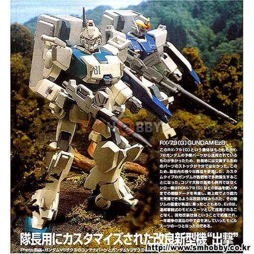 BANDAI Gundam 08 Rx-79 Gundam Ez-8 1/144 Scale Kit- Japan Figure Store - #1 Bring To You The Best Japanese Goods