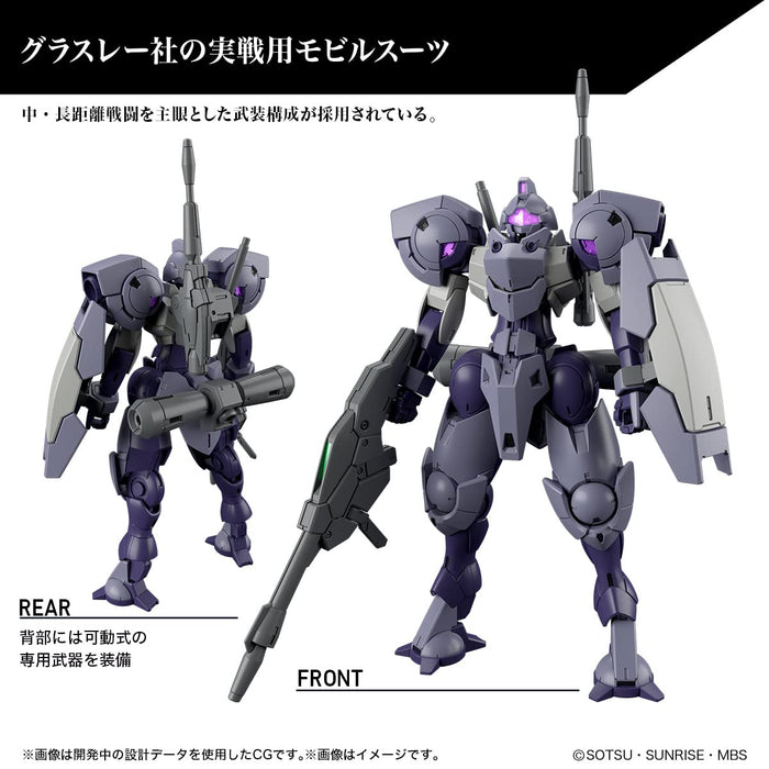 Hg Mobile Suit Gundam Witch Of Mercury Hindley Sturm 1/144 Scale Color Coded Plastic Model- Japan Figure Store - #1 Bring To You The Best Japanese Goods