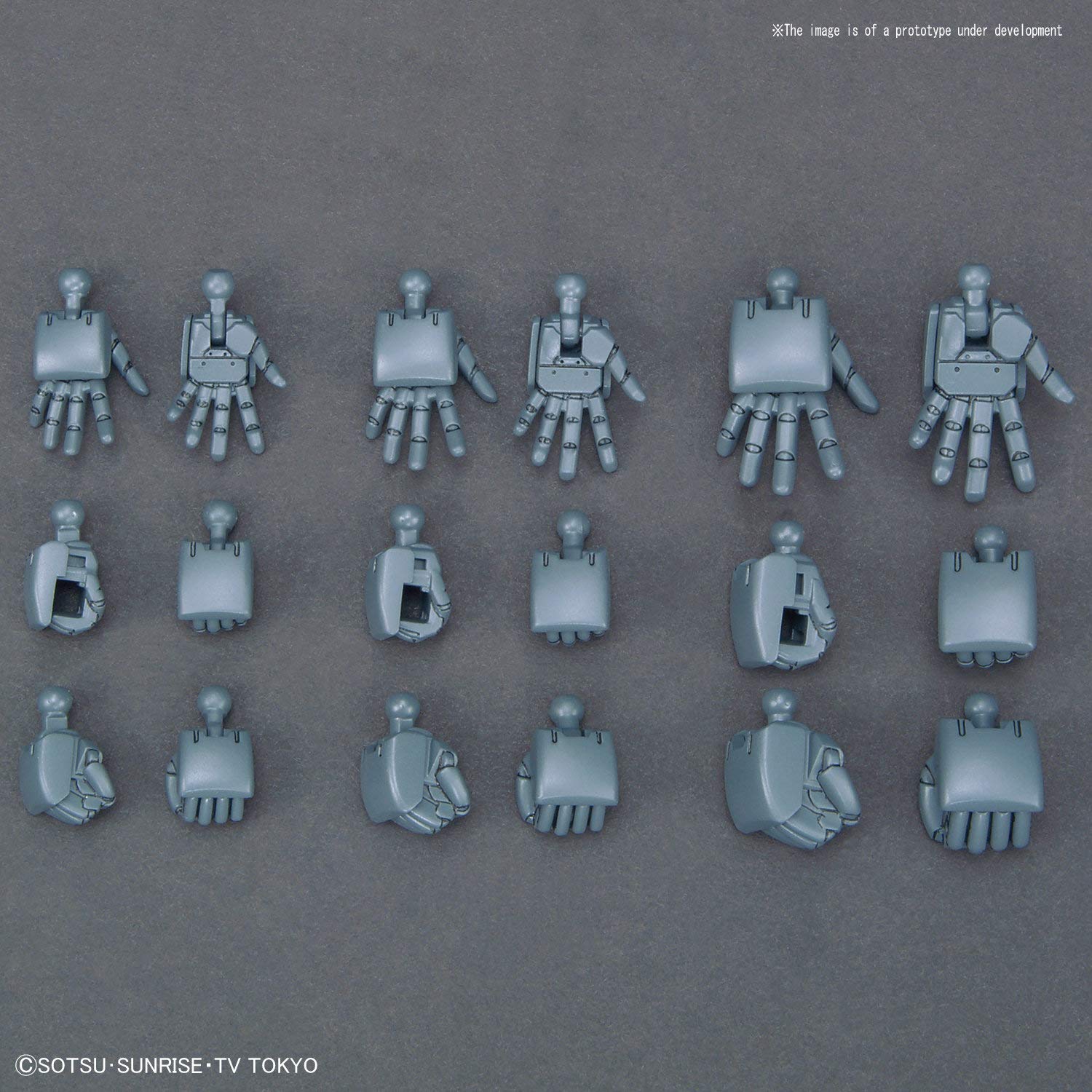 BANDAI Hg Gundam Build Custom 044 Build Hands Round S/M/L 1/144 Scale Kit- Japan Figure Store - #1 Bring To You The Best Japanese Goods