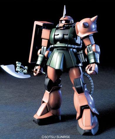 BANDAI Hguc 034 Gundam Ms-06Fs Zaku Ii Fs 1/144 Scale Kit- Japan Figure Store - #1 Bring To You The Best Japanese Goods