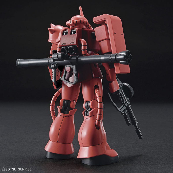 BANDAI Hguc 234 Gundam Char'S Custom Zaku Ii 1/144 Scale Kit- Japan Figure Store - #1 Bring To You The Best Japanese Goods
