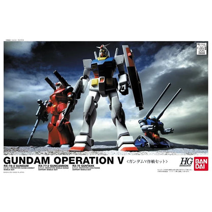 BANDAI Gundam Operation V Rx-78-2 1/144 Scale Kit- Japan Figure Store - #1 Bring To You The Best Japanese Goods