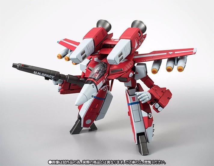 Hi-metal R Macross Vf-1j Super Valkyrie Milia Fallyna Jenius Use Figure Bandai- Japan Figure Store - #1 Bring To You The Best Japanese Goods