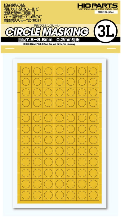 HIQPARTS Circle Masking Sticker 3L- Japan Figure Store - #1 Bring To You The Best Japanese Goods