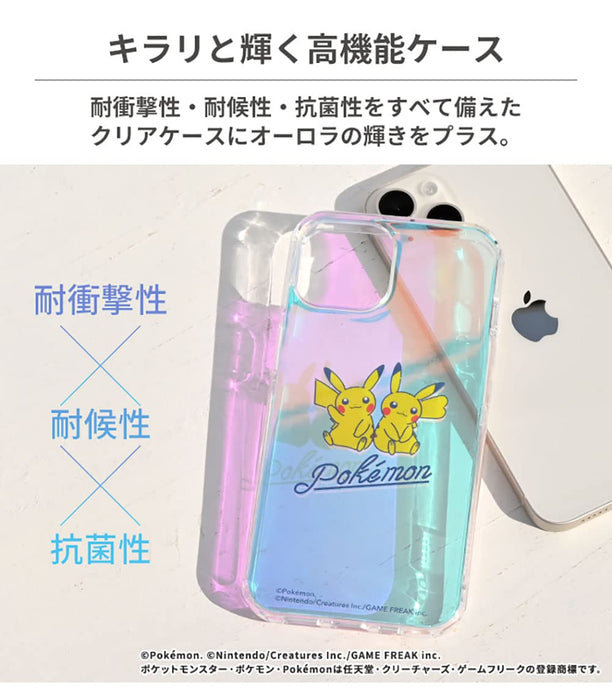 Hamee Pokemon Iphone 14/13 Hybrid Case Ghost Type Transparent- Japan Figure Store - #1 Bring To You The Best Japanese Goods