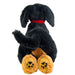 SUNLEMON Plush Doll Hiza Wanko Miniature Dachshund Black Tjn- Japan Figure Store - #1 Bring To You The Best Japanese Goods