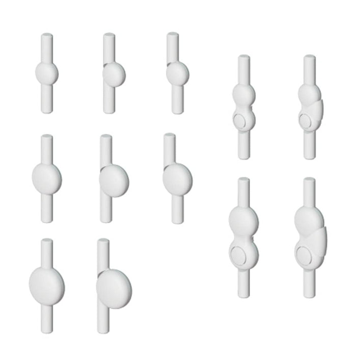 HOBBY BASE Ppc-Tn109 1/12 Figure Joint Pure White- Japan Figure Store - #1 Bring To You The Best Japanese Goods