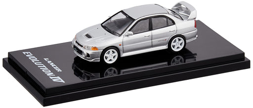 Hobby Japan 1/64 Lancer Evo IV Cn9A Steel Silver- Japan Figure Store - #1 Bring To You The Best Japanese Goods