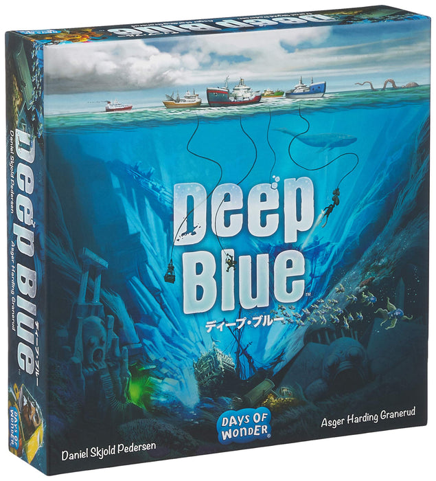 Hobby Japan Deep Blue: 2-5 Players 45 min 8+ Board Game- Japan Figure Store - #1 Bring To You The Best Japanese Goods