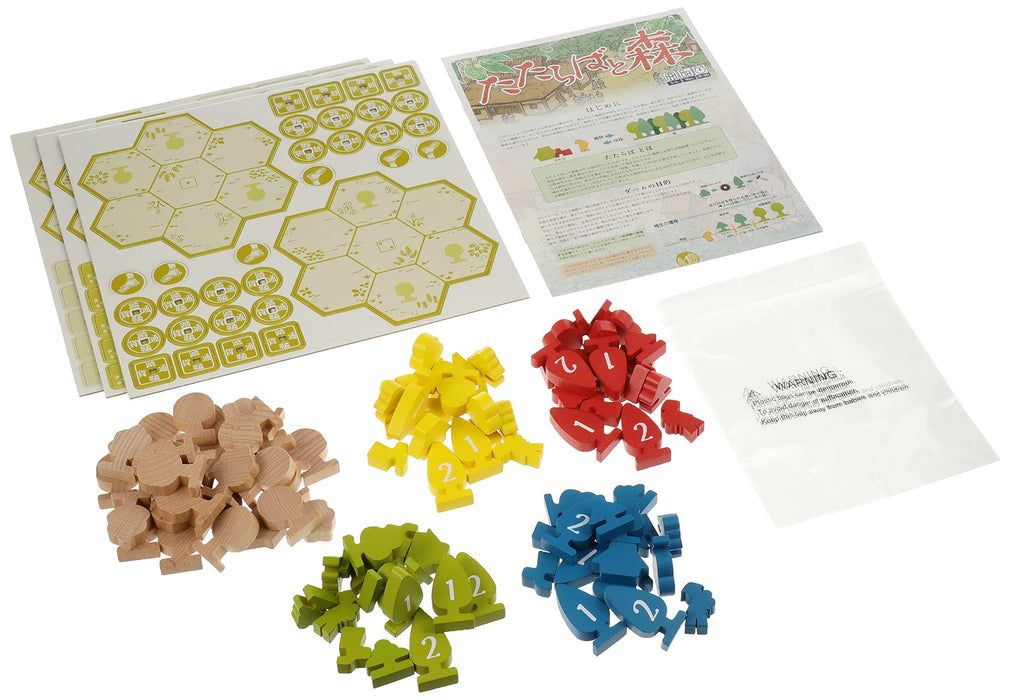 Hobby Japan Tataraba & Forest Board Game (2-4 Players 10+ Yrs 30-50 Min)- Japan Figure Store - #1 Bring To You The Best Japanese Goods
