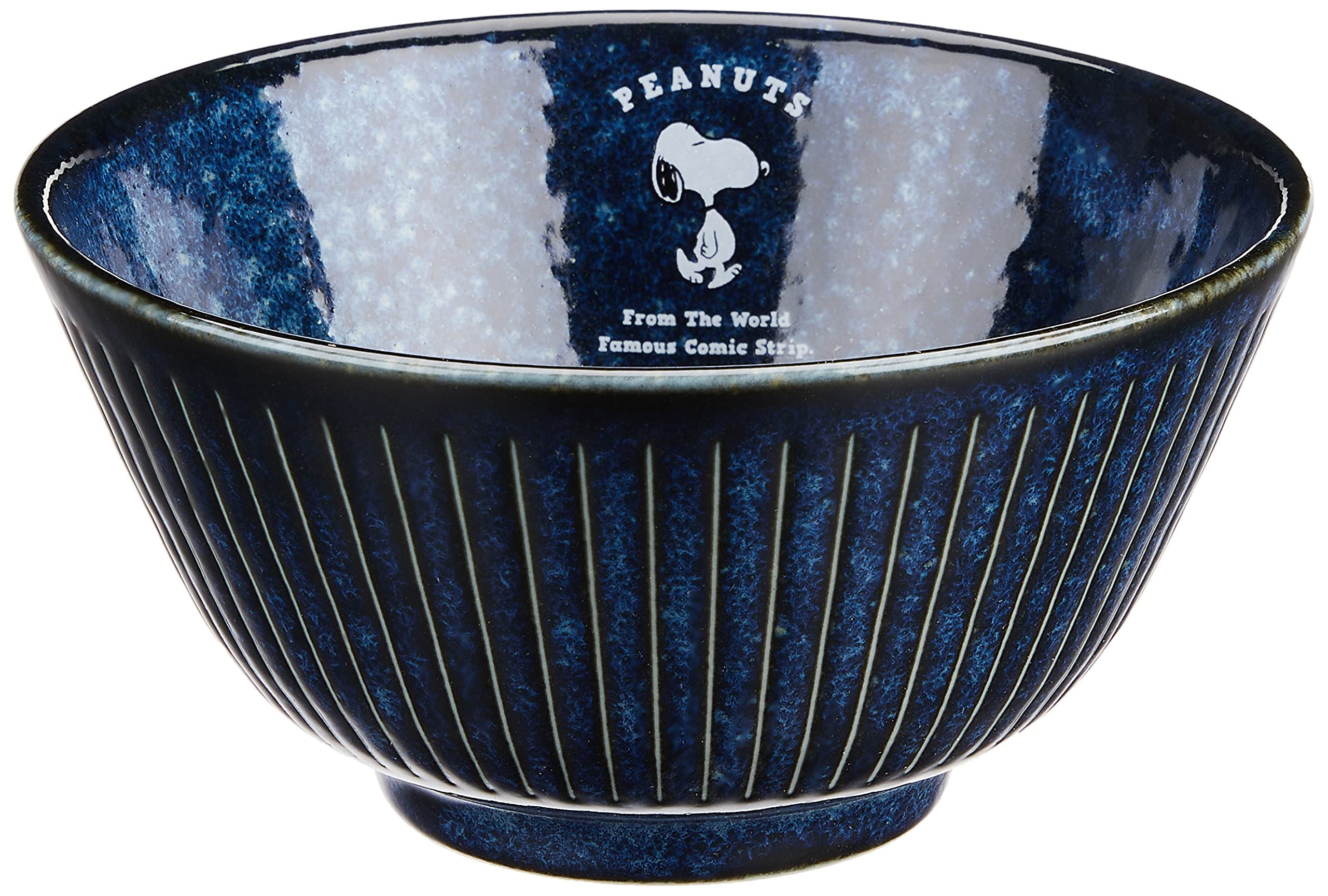 Hogdseirrs Peanuts Snoopy Indigo Rice Bowl 614110- Japan Figure Store - #1 Bring To You The Best Japanese Goods