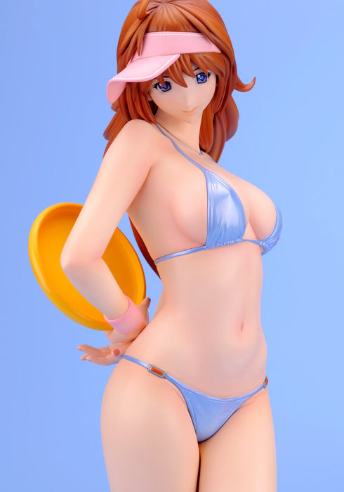 Kurushima Japan Holiday On The Beach Swimsuit Blue 1/5.5 Scale Cold Cast Painted Finished Product Limited Edition- Japan Figure Store - #1 Bring To You The Best Japanese Goods