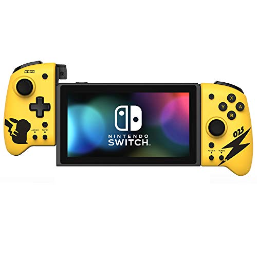 Hori Nsw256 Pikachu Cool Grip Controller (Split Pad) For Nintendo Switch New
